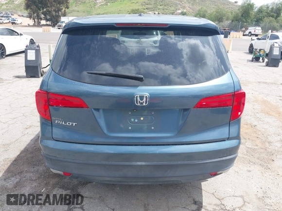 2016 Honda Pilot EX-L with VIN 5FNYF5H53GB028711, listed as a IAAI auction lot 41916433 with 162,895 mi miles and . Bid and sale history available at DreamBid. Image 17.