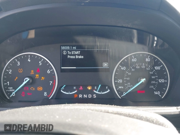 2020 Ford EcoSport SE with VIN MAJ3S2GEXLC325834, listed as a IAAI auction lot 42027101 with 56,009 mi miles and . Bid and sale history available at DreamBid. Image 7.