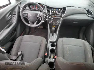 2021 Chevrolet Trax LS with VIN KL7CJNSB6MB307928, listed as a Copart auction lot 44016595 with 50,546 mi miles and Salvage Title. Bid and sale history available at carsss.com. Image 8.