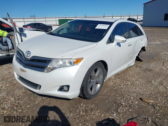 2013 Toyota Venza LE with VIN 4T3ZK3BB3DU062723, listed as a IAAI auction lot 41350689 with 164,070 mi miles. Bid and sale history available at carsss.com. Image 18.