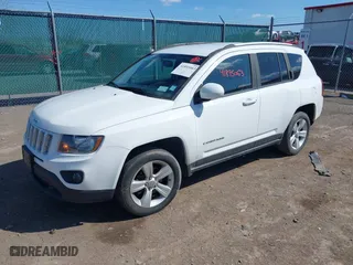 2016 Jeep Compass High Altitude Edition with VIN 1C4NJDEBXGD635864, listed as a IAAI auction lot 41895063 with 95,246 mi miles. Bid and sale history available at carsss.com. Image 17.