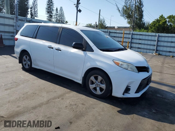2019 Toyota Sienna L с VIN 5TDZZ3DC5KS992168, выставлен на аукционе Copart как лот 56454755 с пробегом 165 764 миль миль и Чистый • Clean title. История ставок и продаж доступна на DreamBid. Изображение 4.