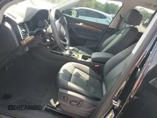 2023 Audi Q5 Premium Plus with VIN WA1BBAFY1P2004265, listed as a Copart auction lot 56479045 with 25,386 mi miles and Salvage title. Bid and sale history available at DreamBid. Image 7.