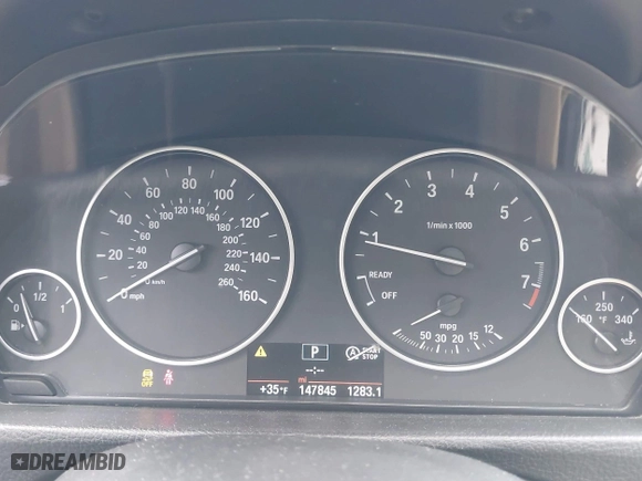 2015 BMW 3 Series Gran Turismo 328i xDrive with VIN WBA3X5C50FD560192, listed as a IAAI auction lot 41364038 with 147,845 mi miles. Bid and sale history available at carsss.com. Image 7.