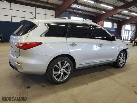 2014 Infiniti QX60 Hybrid with VIN 5N1CL0MM3EC505033, listed as a Copart auction lot 50041515 with 127,047 mi miles and Salvage Title. Bid and sale history available at carsss.com. Image 3.