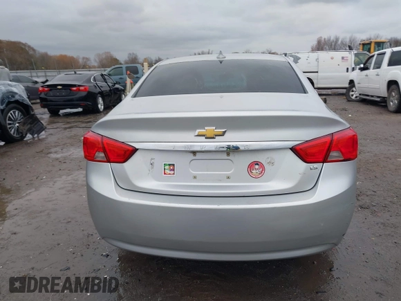 2015 Chevrolet Impala LS with VIN 2G11X5SL7F9193114, listed as a IAAI auction lot 41134636 with 111,141 mi miles and . Bid and sale history available at DreamBid. Image 16.