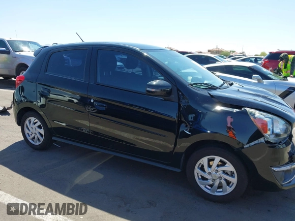 2017 Mitsubishi Mirage SE z VIN ML32A4HJ5HH008640, wystawiony jako IAAI lot #42281992 z przebiegiem 58 254 mil mil oraz . Historia ofert i sprzedaży dostępna na DreamBid. Obrazek 13.