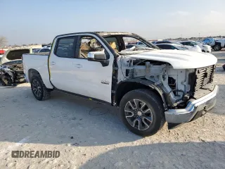 2023 Chevrolet Silverado 1500 LT with VIN 2GCPACED0P1130755, listed as a Copart auction lot 44508825 with Not Provided miles and Salvage Title. Bid and sale history available at DreamBid. Image 4.