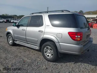 2004 Toyota Sequoia SR5 with VIN 5TDZT34A14S235027, listed as a IAAI auction lot 41853637 with 339,948 mi miles. Bid and sale history available at carsss.com. Image 3.