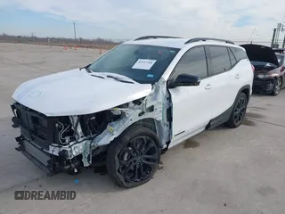 2021 GMC Terrain SLT with VIN 3GKALPEV2ML392243, listed as a IAAI auction lot 41337368 with 20,900 mi miles and . Bid and sale history available at DreamBid. Image 17.