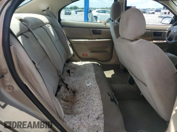 2003 Mercury Sable GS with VIN 1MEFM50U33A632888, listed as a Copart auction lot 61183765 with 210,362 mi miles and Salvage title. Bid and sale history available at DreamBid. Image 10.