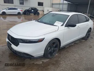 2023 Honda Accord Sport-L with VIN 1HGCY2F70PA054054, listed as a IAAI auction lot 42181226 with 34,539 mi miles and . Bid and sale history available at DreamBid. Image 2.