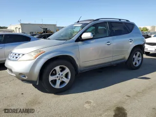 2005 Nissan Murano SL with VIN JN8AZ08T35W325047, listed as a Copart auction lot 69662484 with 132,492 mi miles and Salvage Title. Bid and sale history available at carsss.com. Image 1.
