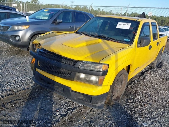 2005 Chevrolet Colorado 1SB LS Z85 with VIN 1GCCS136458121927, listed as a IAAI auction lot 41205526 with NaN miles. Bid and sale history available at carsss.com. Image 13.