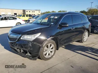 2014 Acura MDX Advance with VIN 5FRYD3H84EB020391, listed as a Copart auction lot 79746234 with 128,983 mi miles and Salvage title. Bid and sale history available at DreamBid. Image 1.