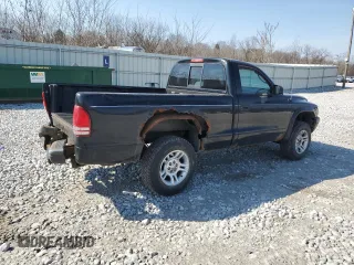 2004 Dodge Dakota with VIN 1D7GG16K54S588745, listed as a Copart auction lot 48946065 with 123,803 mi miles and Salvage Title. Bid and sale history available at DreamBid. Image 3.