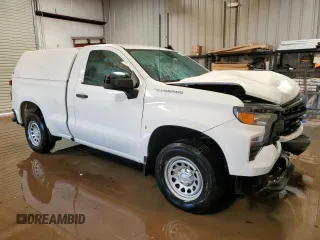 2023 Chevrolet Silverado 1500 Work Truck with VIN 3GCNAAEK6PG365226, listed as a Copart auction lot 50521225 with 134,959 mi miles and Clean Title. Bid and sale history available at DreamBid. Image 4.