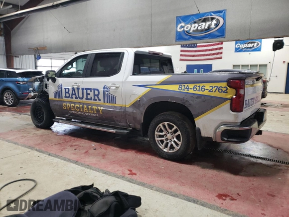 2019 Chevrolet Silverado 1500 LT with VIN 3GCUYDED2KG277082, listed as a Copart auction lot 41856025 with 94,106 mi miles and Salvage Title. Bid and sale history available at carsss.com. Image 2.