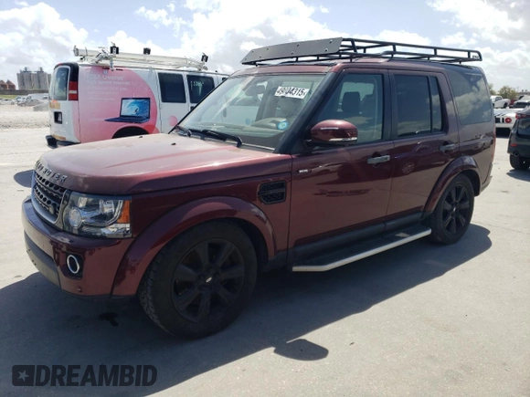 2016 Land Rover LR4 HSE with VIN SALAG2V69GA800821, listed as a Copart auction lot 49804315 with 79,862 mi miles and Salvage Title. Bid and sale history available at DreamBid. Image 1.