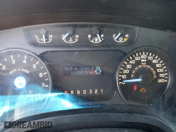 2012 Ford F-150 XL with VIN 1FTNF1CF5CKD16741, listed as a Copart auction lot 53306035 with 336,777 mi miles and Salvage title. Bid and sale history available at DreamBid. Image 9.