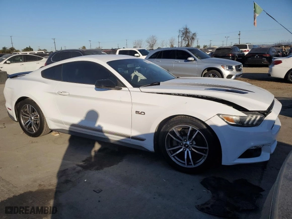 2016 Ford Mustang GT with VIN 1FA6P8CF5G5253273, listed as a Copart auction lot 87912285 with NaN miles and Salvage Title. Bid and sale history available at carsss.com. Image 4.