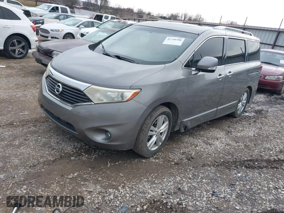 2012 Nissan Quest SL z VIN JN8AE2KP5C9045466, wystawiony jako IAAI lot #41740388 z przebiegiem 157 223 mil mil oraz . Historia ofert i sprzedaży dostępna na DreamBid. Obrazek 2.