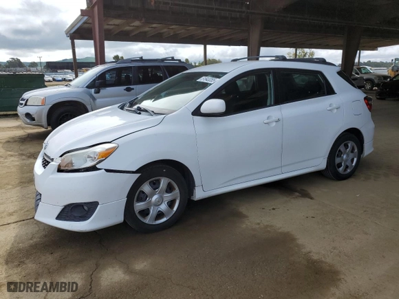 2010 Toyota Matrix with VIN 2T1KU4EE5AC360249, listed as a Copart auction lot 51840055 with 146,017 mi miles and Salvage Title. Bid and sale history available at carsss.com. Image 1.