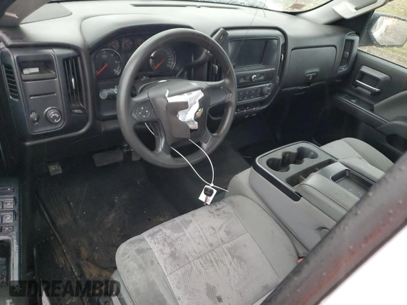 2018 Chevrolet Silverado 1500 Work Truck with VIN 1GCRCNEC3JZ330209, listed as a Copart auction lot 44795775 with 0 mi miles and Salvage Title. Bid and sale history available at carsss.com. Image 8.