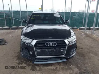 2017 Audi Q3 Premium with VIN WA1ECCFS4HR006201, listed as a IAAI auction lot 41876661 with 159,302 mi miles. Bid and sale history available at carsss.com. Image 12.