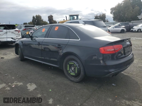 2014 Audi A4 Premium Plus with VIN WAUEFAFL1EN039909, listed as a Copart auction lot 43622895 with 83,143 mi miles and Salvage Title. Bid and sale history available at carsss.com. Image 2.