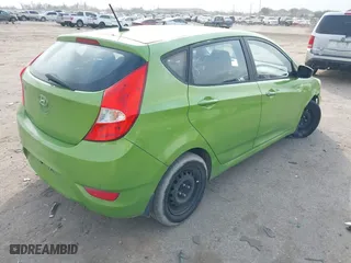 2014 Hyundai Accent GS with VIN KMHCT5AE8EU164507, listed as a IAAI auction lot 41540324 with 216,144 mi miles. Bid and sale history available at carsss.com. Image 4.