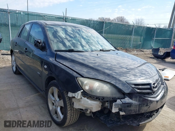 2006 Mazda 3 S Grand Touring with VIN JM1BK344061487799, listed as a IAAI auction lot 41758105 with 98,698 mi miles and . Bid and sale history available at DreamBid. Image 1.