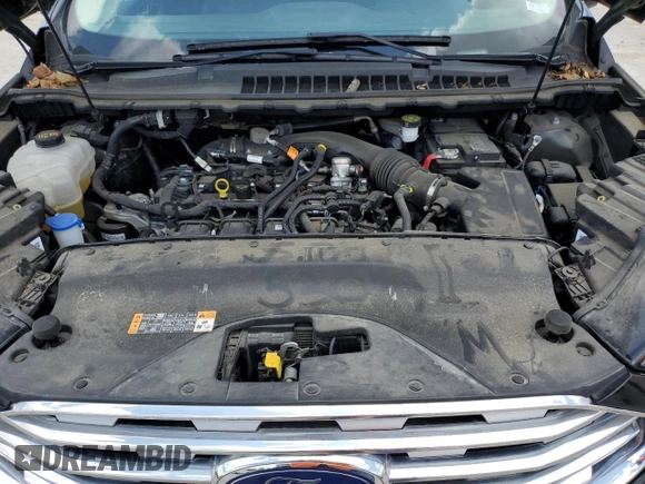2020 Ford Edge Titanium with VIN 2FMPK3K99LBB21615, listed as a Copart auction lot 61408575 with 28,507 mi miles and Salvage title. Bid and sale history available at DreamBid. Image 11.