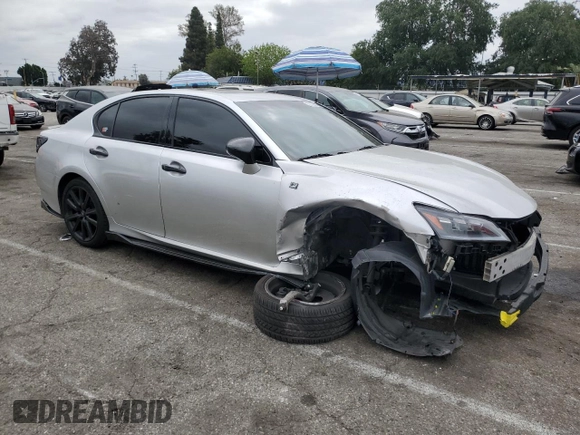 2013 Lexus GS with VIN JTHBE1BL4D5000758, listed as a Copart auction lot 53100215 with 105,444 mi miles and Salvage Title. Bid and sale history available at carsss.com. Image 4.