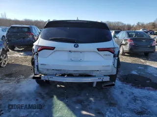 2023 Acura MDX w/Advance Package with VIN 5J8YE1H88PL031902, listed as a Copart auction lot 41879945 with 33,653 mi miles and Salvage Title. Bid and sale history available at carsss.com. Image 6.