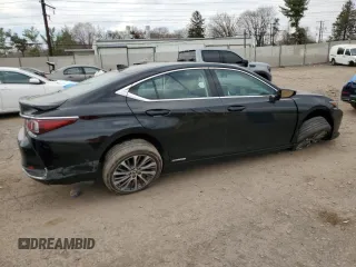2021 Lexus ES with VIN 58ADA1C17MU008379, listed as a Copart auction lot 48356005 with 52,997 mi miles and Salvage Title. Bid and sale history available at carsss.com. Image 3.