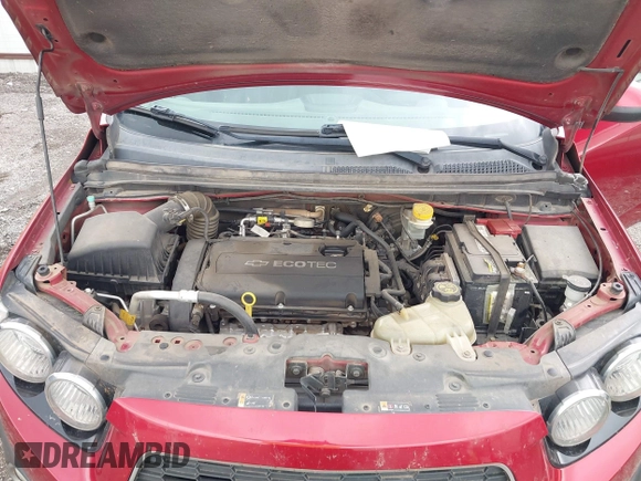 2012 Chevrolet Sonic LT with VIN 1G1JC5SHXC4196644, listed as a IAAI auction lot 42105202 with 171,841 mi miles and . Bid and sale history available at DreamBid. Image 10.