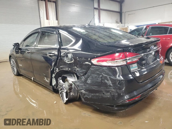 2018 Ford Fusion Hybrid Titanium with VIN 3FA6P0RU3JR153944, listed as a Copart auction lot 50405545 with 170,931 mi miles and Salvage Title. Bid and sale history available at carsss.com. Image 2.