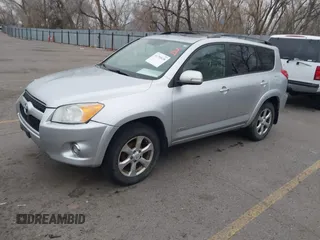 2011 Toyota RAV4 Ltd with VIN 2T3DF4DV7BW086967, listed as a IAAI auction lot 41795638 with 215,760 mi miles. Bid and sale history available at carsss.com. Image 2.