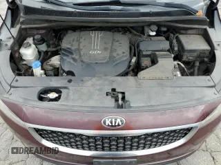 2015 Kia Sedona LX with VIN KNDMB5C13F6031553, listed as a Copart auction lot 72247214 with 126,964 mi miles and Salvage Title. Bid and sale history available at carsss.com. Image 12.