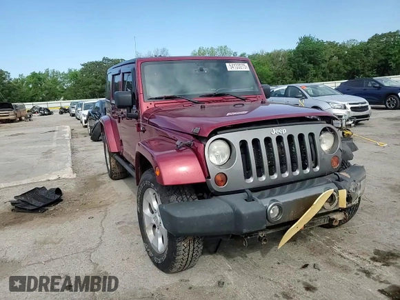2013 Jeep Wrangler Unlimited Freedom z VIN 1C4BJWDG7DL582764, wystawiony jako Copart lot #54133275 z przebiegiem 183 507 mil mil oraz Szkoda całkowita • Salvage title. Historia ofert i sprzedaży dostępna na DreamBid. Obrazek 14.
