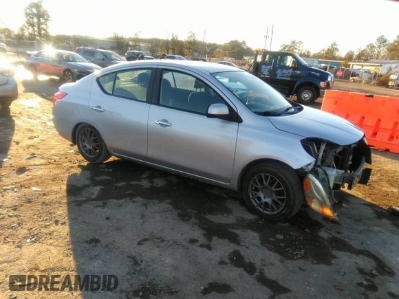 2012 Nissan Versa SV with VIN 3N1CN7AP4CL879273, listed as a IAAI auction lot 41316515 with 104,147 mi miles. Bid and sale history available at carsss.com. Image 1.