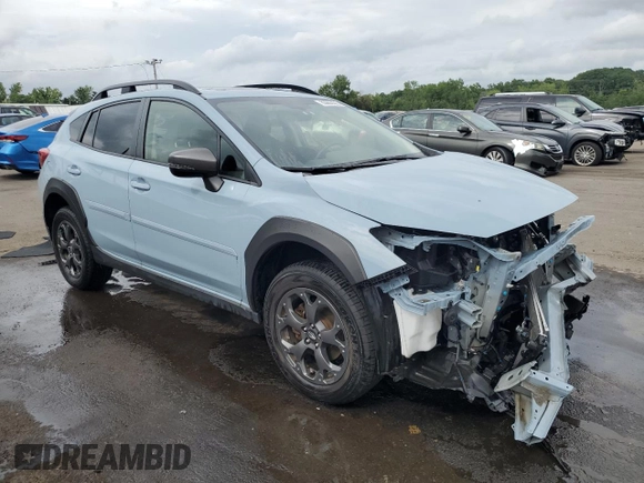 2022 Subaru Crosstrek Special Sports with VIN JF2GTHSC7NH206308, listed as a Copart auction lot 63663325 with 29,047 mi miles and Salvage title. Bid and sale history available at DreamBid. Image 4.