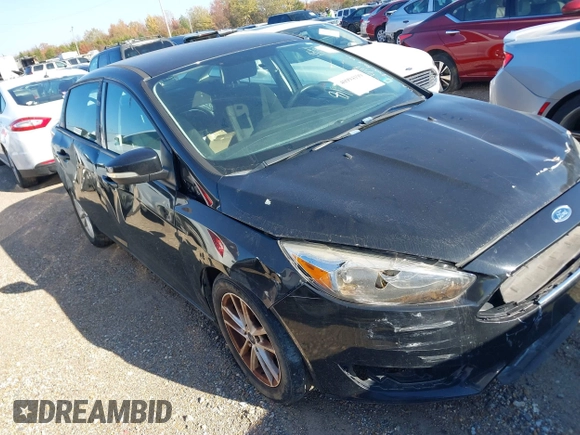 2015 Ford Focus SE with VIN 1FADP3F25FL384068, listed as a IAAI auction lot 40994199 with 1 mi miles. Bid and sale history available at carsss.com. Image 1.
