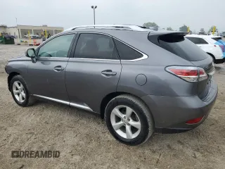 2013 Lexus RX 350 with VIN JTJZK1BA5D2008020, listed as a Copart auction lot 58729005 with 110,216 mi miles and Salvage title. Bid and sale history available at DreamBid. Image 2.