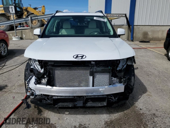 2025 Hyundai Santa Fe Calligraphy z VIN 5NMP54GL8SH116265, wystawiony jako Copart lot #49860135 z przebiegiem 1 089 mil mil oraz Szkoda całkowita • Salvage title. Historia ofert i sprzedaży dostępna na DreamBid. Obrazek 5.