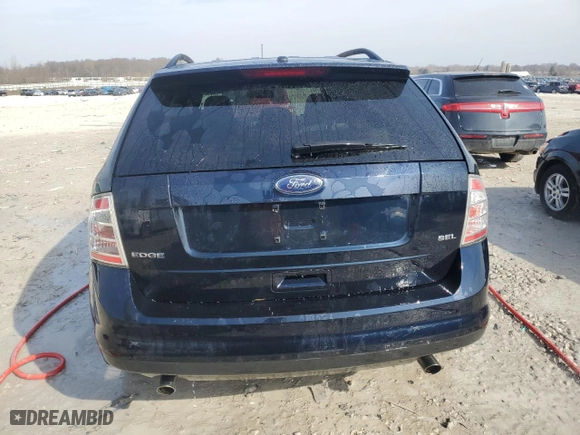 2008 Ford Edge SEL with VIN 2FMDK38C78BB08049, listed as a Copart auction lot 48979795 with 126,846 mi miles and Clean Title. Bid and sale history available at carsss.com. Image 6.