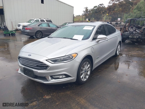 2017 Ford Fusion Energi SE with VIN 3FA6P0PUXHR201095, listed as a IAAI auction lot 41589833 with 99,349 mi miles. Bid and sale history available at carsss.com. Image 17.