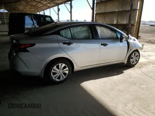 2021 Nissan Versa S with VIN 3N1CN8DV5ML859535, listed as a Copart auction lot 61468315 with 54,007 mi miles and Salvage title. Bid and sale history available at DreamBid. Image 3.