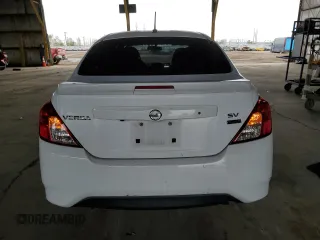 2018 Nissan Versa Sedan SV with VIN 3N1CN7AP2JL851436, listed as a Copart auction lot 45165175 with 99,746 mi miles and Salvage Title. Bid and sale history available at carsss.com. Image 6.